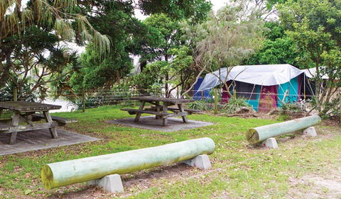Sandon River Campground - Sunshine Coast Tourism 2