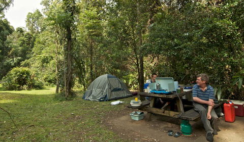 Sheepstation Creek Campground - Holiday Sunshine Coast 1