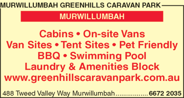 Murwillumbah Greenhills Caravan Park - Sunshine Coast Tourism 5