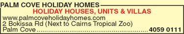 Palm Cove Holiday Homes - Sunshine Coast Tourism 1
