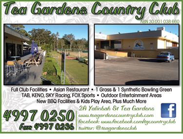 Tea Gardens Country Club & Motel - Sunshine Coast Tourism 6