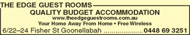 The Edge Guest Rooms - Sunshine Coast Tourism 1