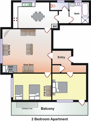 Adelaide City Fringe Serviced Apartments & Motel - Sunshine Coast Tourism 6