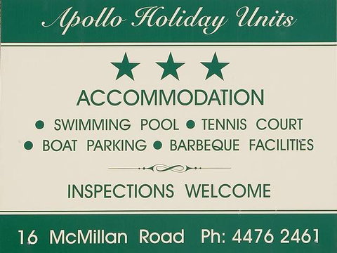 Apollo Holiday Units - Sunshine Coast Tourism 1