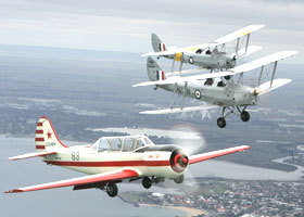 Vintage Tiger Moth Joy Flights - Sunshine Coast Tourism 0