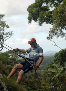 Abseiling Cedar Creek QLD Sunshine Coast Tourism