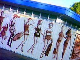 Historical Mural Series - Sunshine Coast Tourism 1