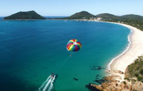 Port Stephens Parasailing - Sunshine Coast Tourism 3