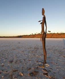 Inside Australia - Antony Gormley Sculptures - Holiday Sunshine Coast 1