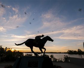 Black Caviar Statue - Holiday Sunshine Coast 0