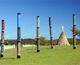 Maclean Tartan Power Poles - Sunshine Coast Tourism 0