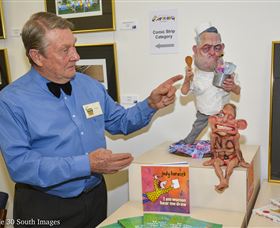 National Cartoon Gallery At The Bunker - Holiday Sunshine Coast 3