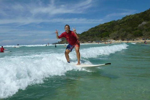Rainbow Beach Surf School: 2 Hour Main Beach Surf Lesson - Holiday Sunshine Coast 0