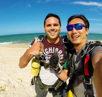 Bribie Island Beach skydive from up to 15000ft - Sunshine Coast Tourism