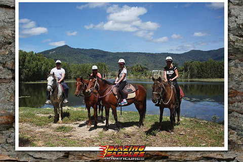 Blazing Saddles Horse Riding - Holiday Sunshine Coast 0