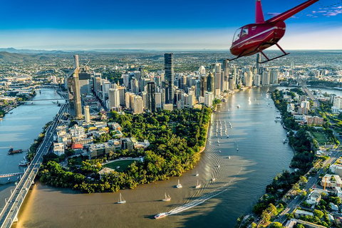 Private Helicopter Scenic Tour Of Brisbane - 25min - Sunshine Coast Tourism 3