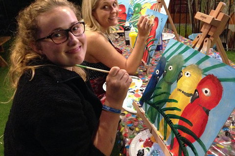 Paint And Sip Art Lessons - Holiday Sunshine Coast 4