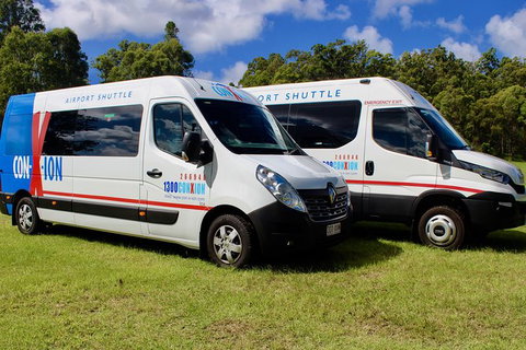 Brisbane Airport Shuttle Transfer To Toowoomba (Transit Stops) Round Trip - Sunshine Coast Tourism 0