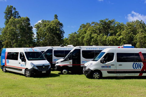 Brisbane Airport Shuttle Transfer To Toowoomba (Transit Stops) Round Trip - Sunshine Coast Tourism 1
