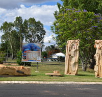 The Fossilised Forest Sculpture - Sunshine Coast Tourism