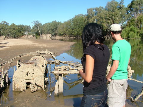 Paddle Steamer Wagga Wagga Wreck - Sunshine Coast Tourism 0