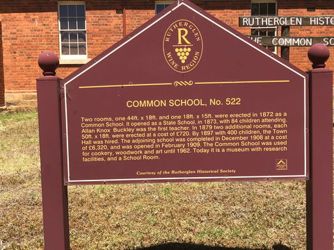 Rutherglen Common School Museum - Holiday Sunshine Coast 1