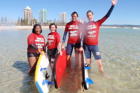 Learn To Surf Group Lesson - Walkin On Water - Coolangatta,Gold Coast,AUSTRALIA - Sunshine Coast Tourism 3