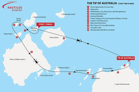 Torres Straits Island Helicopter Tour From Horn Island Including Peak Point And Punsand Bay - Sunshine Coast Tourism 5