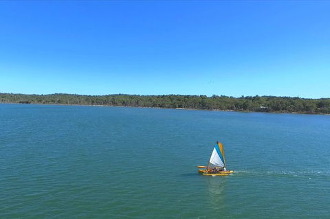 Sailing Kayak Adventure Through The Peel Harvey Estuary - Sunshine Coast Tourism 5