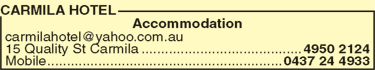 Carmila Hotel - Sunshine Coast Tourism 5