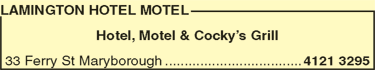 Lamington Hotel Motel - Sunshine Coast Tourism 4