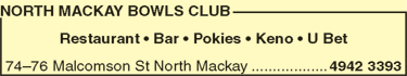 North Mackay Bowls Club - Sunshine Coast Tourism 8