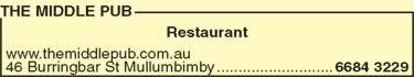 The Middle Pub - Sunshine Coast Tourism 7