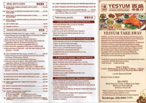 YesYum Chinese Restaurant - Sunshine Coast Tourism 3