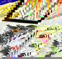 Watercolour Paint  Sip Class Eucalyptus Leaves - Sunshine Coast Tourism