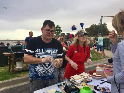 Australia Day BBQ Breakfast,  Moonta Bay - Sunshine Coast Tourism 2