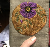 Online live streaming class Hand Embroidery Course - Sunshine Coast Tourism