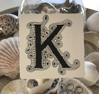 Online live streaming class Zentangle Art Embedded Letters - Sunshine Coast Tourism