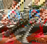 Paint and Sip Class Christmas in July - Sunshine Coast Tourism