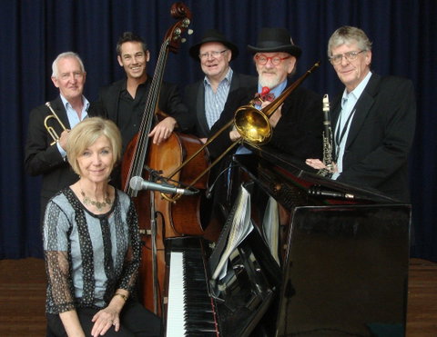 The Caxton Street Jazz Band In The Swigmore Hall At Robert Channon Wines - Sunshine Coast Tourism 0