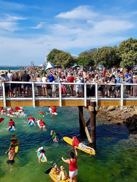 The Crescent Head Santa Surf - Sunshine Coast Tourism 0