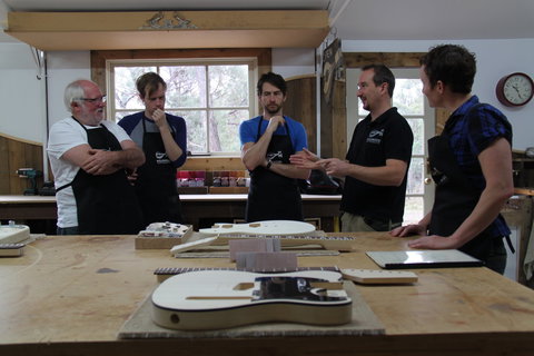 Electric Guitar Making Courses - Holiday Sunshine Coast 1