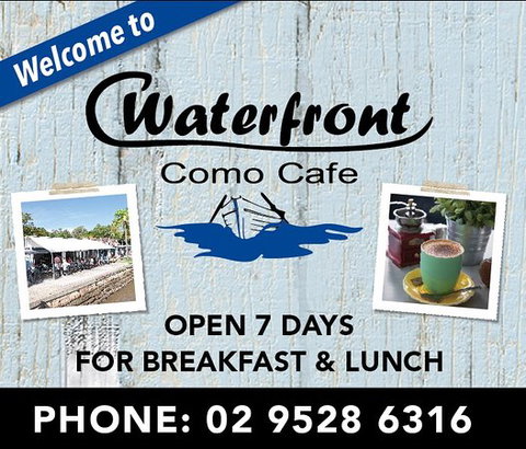 Como Waterfront Cafe - Holiday Sunshine Coast 0
