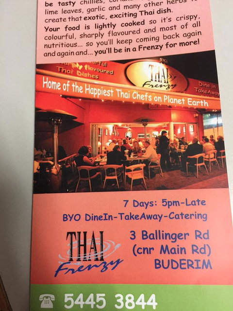 Thai Frenzy Cafe - Sunshine Coast Tourism 4