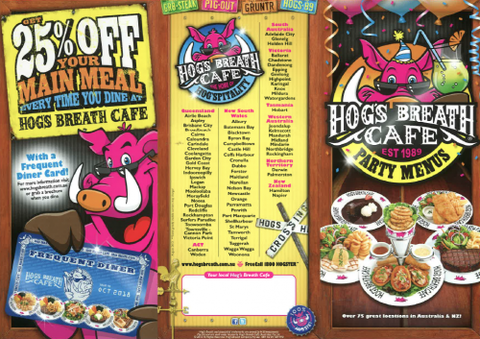 Hog’s Breath Cafe - Sunshine Coast Tourism 0