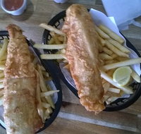 Kraken fish and chips - Holiday Sunshine Coast