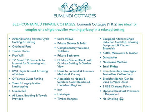 Eumundi Cottages - Cottage 2 - Sunshine Coast Tourism 2