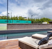 Kalina Retreat resort style tennis  pool - Holiday Sunshine Coast