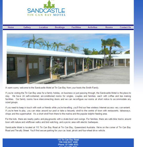 Sandcastle Motel Tin Can Bay - Sunshine Coast Tourism 3
