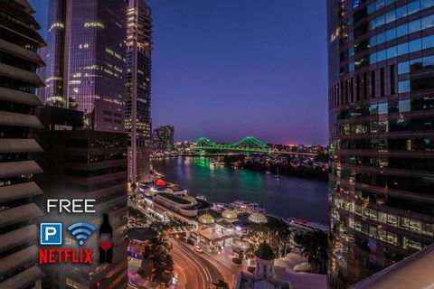 Story Bridge/River Views,  Pool, Gym, Netflix, Carpark - Sunshine Coast Tourism 0